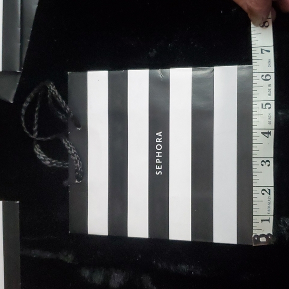 SEPHORA Luxury Black & White Striped Shopping GIFT BAGS - 5 - Empty - EC - Picture 3 of 9